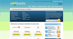 Desktop Screenshot of be.cashbacky.com